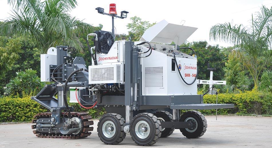 Kerb Laying Machine